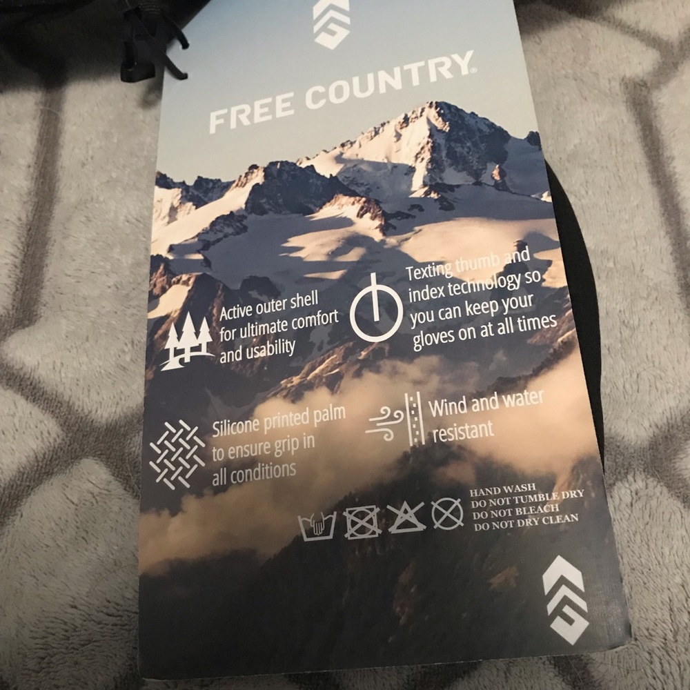 Free Country Men’s Winter 🥶 ❄️ Gloves 🧤 - Picture 4 of 7